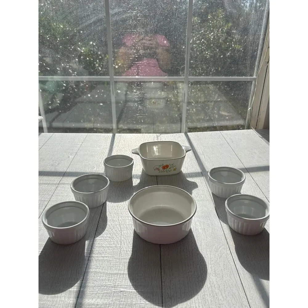Corning Ware Lot of 7 Pieces